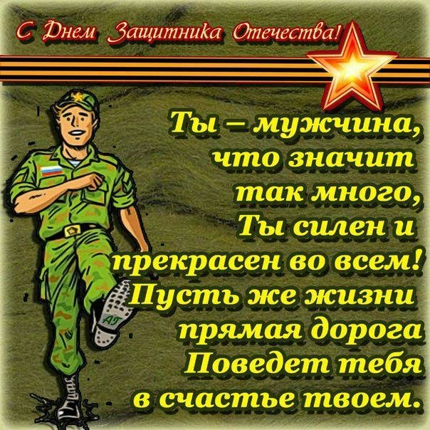 поздравления с днем защитника брату в прозе детектив