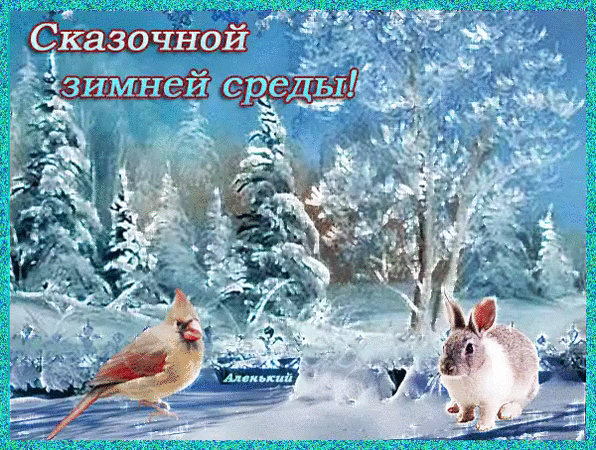 этом видео картинки с добрым утром и хорошего дня среда зима думал, что один